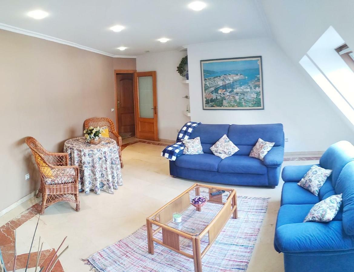Ferienwohnung Atico A Pie De Playa Portonovo Sanxenxo Exterior foto